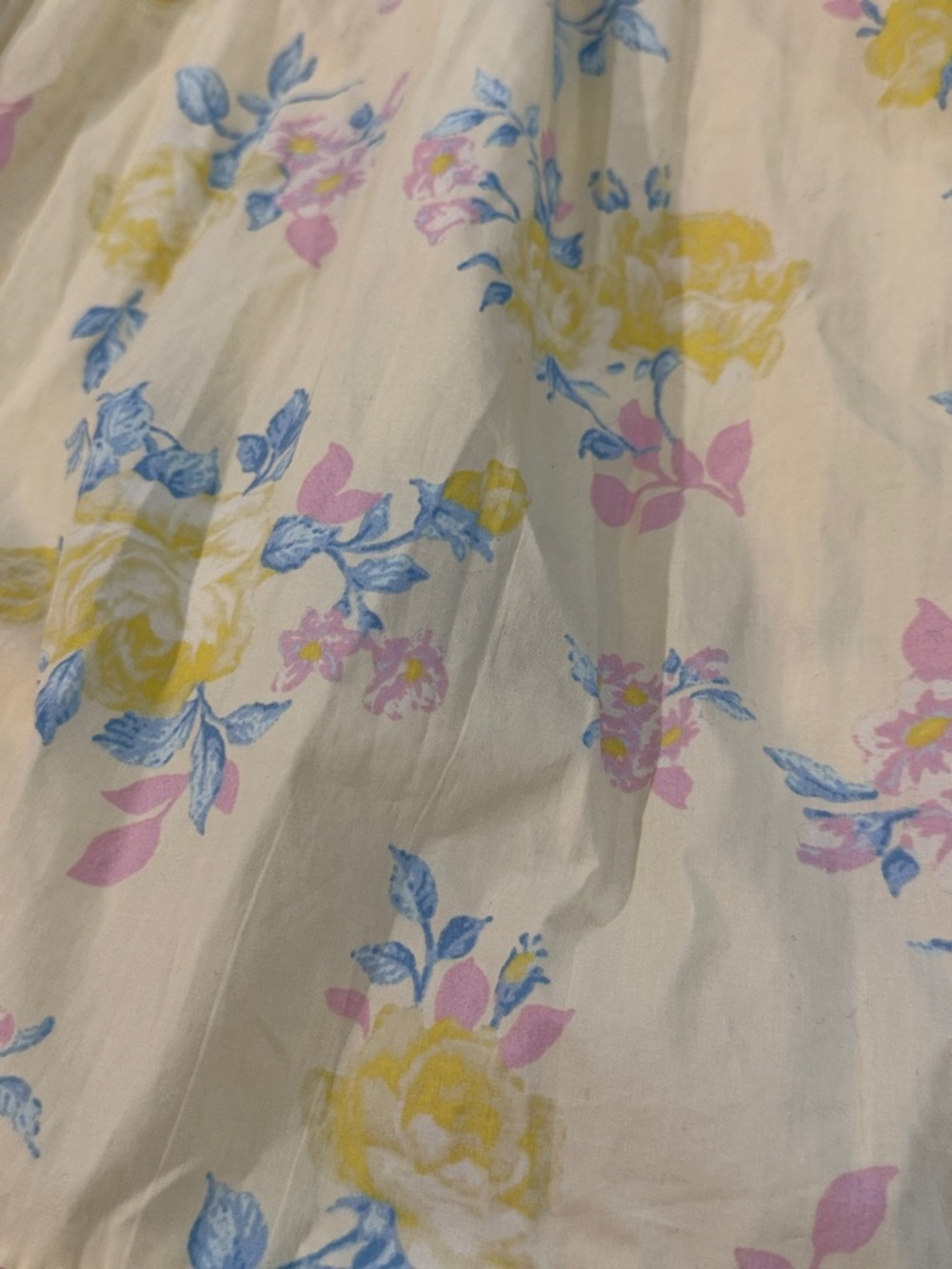 Love Shack Fancy x Target yellow floral puff sleeve maxi dress with belt sz 8 - Picture 3 of 4